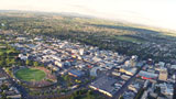 Aerial photo of Hamilton city