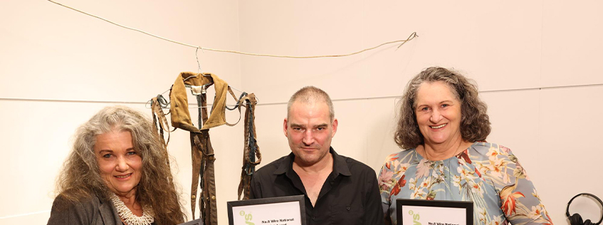 Image of the winners of the 2022 No.8 Wire National Art Award