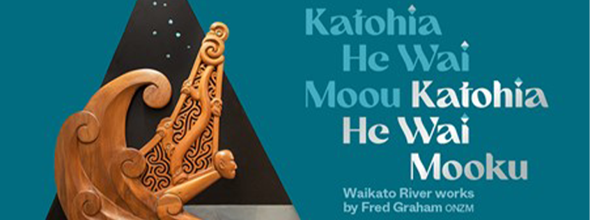 Katohia He Wai Moou Katohia He Wai Mooku Waikato River works by Fred Graham ONZM